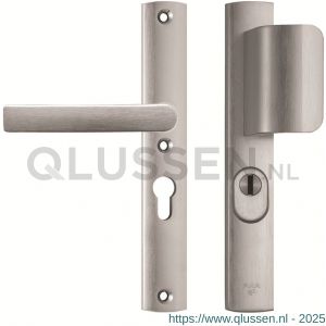 AXA Curve Plus smal veiligheidsbeslag D-duwer met Blok PC 55 anti-kerntrek 6765-35-11/55K