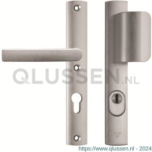 AXA Curve Plus smal veiligheidsbeslag D-duwer met Blok PC 72 anti-kerntrek 6765-35-11/72K