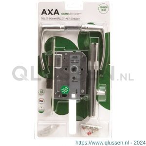 AXA set toilet-badkamerslot met schilden TL 63-8 7165-00-54/63BL