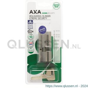 AXA dubbele veiligheidscilinder Xtreme Security verlengd 30-45 7261-03-08/BL