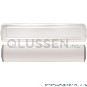 AXA briefplaat met tochtklep Curve Plus 6203-10-91