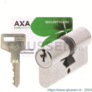 AXA dubbele veiligheidscilinder Ultimate Security 30-30 7251-00-08/BL