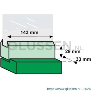 AXA Combi-raamuitzetter AXAflex Classic 2480-49-81