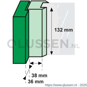 AXA veiligheids raamsluiting 3320-31-92/E