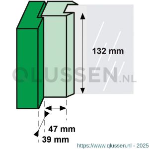 AXA veiligheids raamsluiting 3320-51-91/6