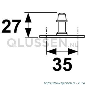 AXA uitzetterpen Habilis HL 2465-06-22/E