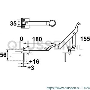 AXA Combi-raamuitzetter AXAflex Speciaal 2644-20-74/E