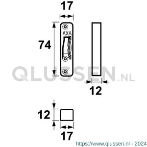 AXA opbouwsluitkom OSLS 3320-77-64/E