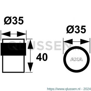 AXA deurstopper FS35 6900-03-81/E