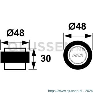 AXA deurstopper FS48 6900-05-81/E