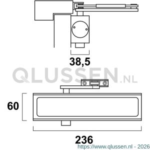 AXA deurdranger 7507 7507-24-49/1D