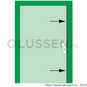 AXA deurbeveiligingsstrip M2-IN 7606-00-88/BL