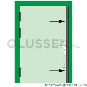 AXA deurbeveiligingsstrip M3-EX 0-4 7607-00-91/BL