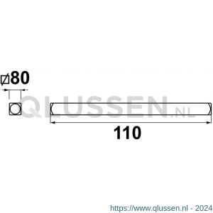 AXA set krukstiften set 10 stuks Premium project Klik 6443-11-23