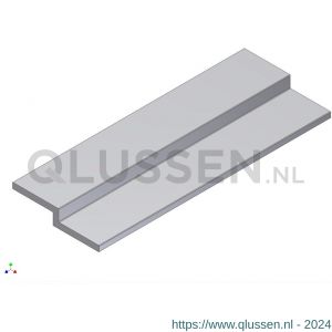 AluArt Z-profiel 16x6x16x2 mm L 3000 mm per 2 stuks aluminium brute AL078166