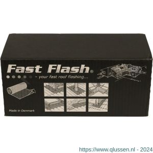 Pandser Fast Flash EPDM bladloodvervanger 0,28x5 m antraciet grijs WKFEP250-0283