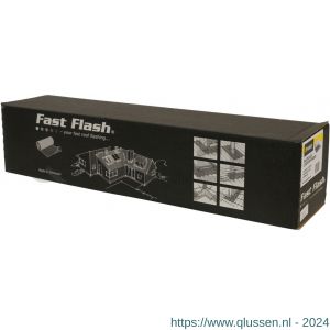Pandser Fast Flash EPDM bladloodvervanger 0,56x5 m antraciet grijs WKFEP250-0503