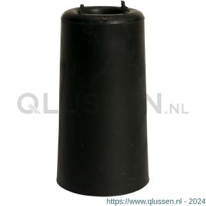 Gripline deurbuffer rubber 75 mm zwart RBP07500-2001