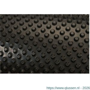 Pandser noppenfoliebaan 2,50x20 m zwart WKFPV900-0001