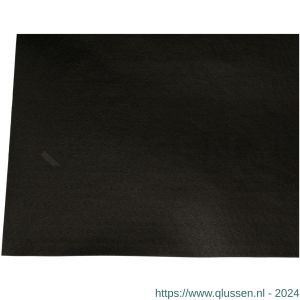 Foliefol Multitop UV FR dak- en wandfolie vochtregulerend 1,50 x 50 m zwart DWF10150-0202