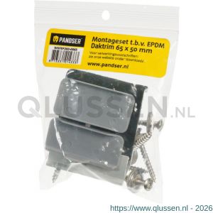 Pandser montageset voor EPDM daktrim 65x50 mm WKFEP200-0065