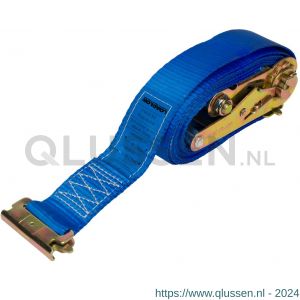 Konvox spanband 50 mm ratel 910 fitting 1826 5 m blauw voor combirail LAZE1400-2937