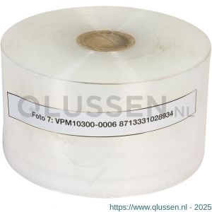 Pandser buisfolie 23 cm x 500 m x 0,10 mm transparant VPM10300-0006