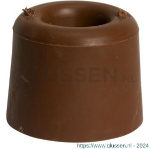 Gripline deurbuffer rubber 25 mm bruin RBP02500-4001