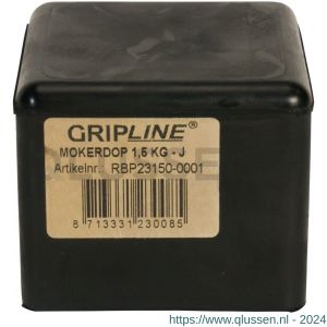 Gripline mokerdop rubber 1,50 kg kopmaat 39x39 mm RBP23150-0001