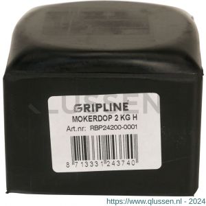 Gripline mokerdop rubber 2,00 kg kopmaat 49x49 mm RBP24200-0001