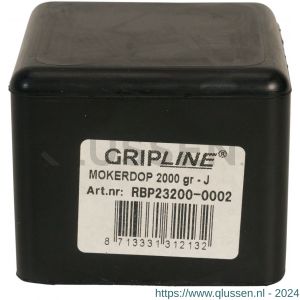 Gripline mokerdop rubber 2,0 kg kopmaat 48x48 mm RBP23200-0002
