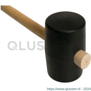 Gripline hamer rubber nummer 4 zacht zwart RBP05200-0040