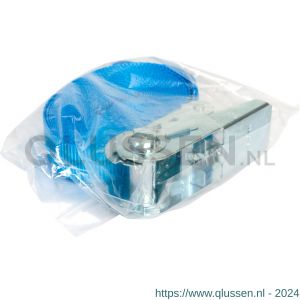 Konvox spanband 25 mm ratel 906 5 m blauw LAZE1400-2607