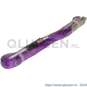 Konvox hijsband met lussen violet 1 ton 2 m LAZE1400-1937