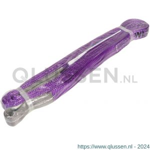 Konvox hijsband met lussen violet 1 ton 4 m LAZE1400-1948