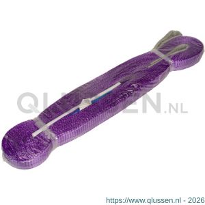 Konvox hijsband met lussen violet 1 ton 5 m LAZE1400-1952