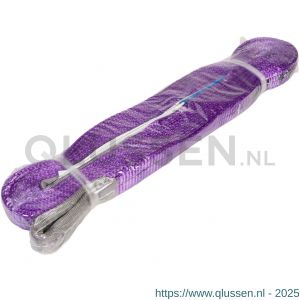 Konvox hijsband met lussen violet 1 ton 6 m LAZE1400-1953