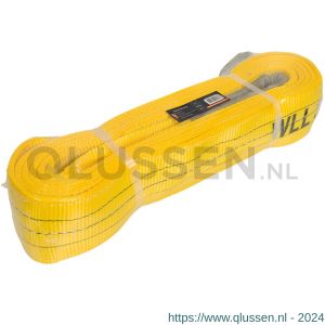 Konvox hijsband met lussen geel 3 ton 6 m LAZE1400-2037