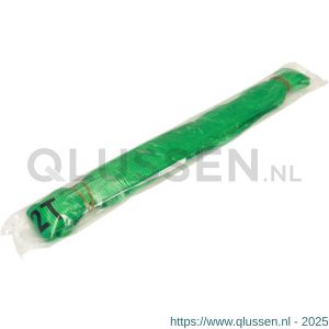 Konvox rondstrop groen 2 ton omtrek 1 m lengte 0.5 m LAZE1400-1808