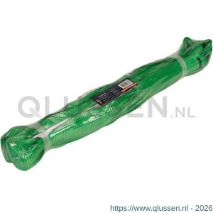 Konvox rondstrop groen 2 ton omtrek 2 m lengte 1 m LAZE1400-1810
