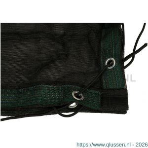 Konvox aanhangwagennet fijnmazig met elastiek 250x400 cm zwart LAZE1400-2236