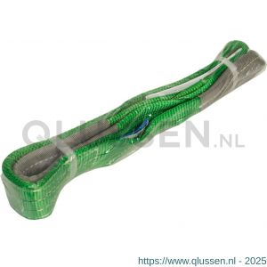 Konvox hijsband met lussen groen 2 ton 1.5 m LAZE1400-1980