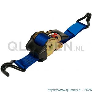 Konvox zelfoprolende spanband 50 mm x 3 m blauw LAZE1400-2995