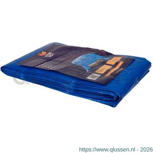 Konvox dekkleed 130 g/m2 blauw 5x6 m