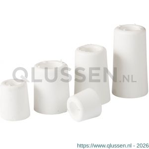 Gripline deurbuffer rubber 60 mm wit RBP06000-1001
