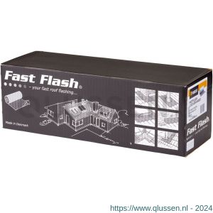 Pandser Fast Flash EPDM bladloodvervanger 1,12x5 m antraciet grijs WKFEP250-1123