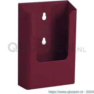 Nedco Display folderhouder wand 1/3 A4 bordeaux 20300153