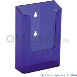 Nedco Display folderhouder wand 1/3 A4 NedNeon Purple 20300163