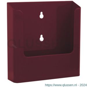 Nedco Display folderhouder wand A5 bordeaux 20300253