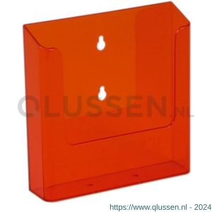 Nedco Display folderhouder wand A5 NedNeon Orange 20300260